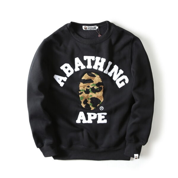 BAPE Ape Alphabet Print Plus Size Sweater