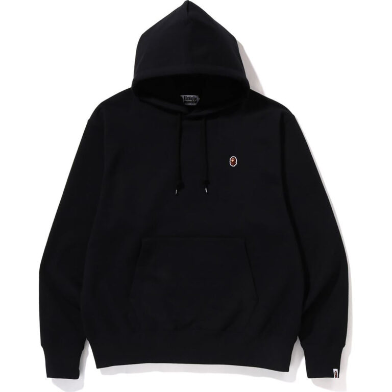 APE HEAD ONE POINT RELAXED FIT PULLOVER HOODIE MENS - Bape Hoodie